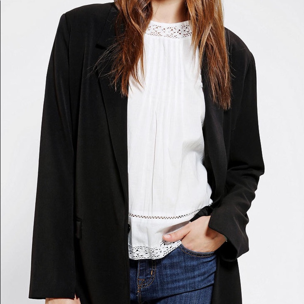 Urban Outfitters oversized button-up blazer NWT